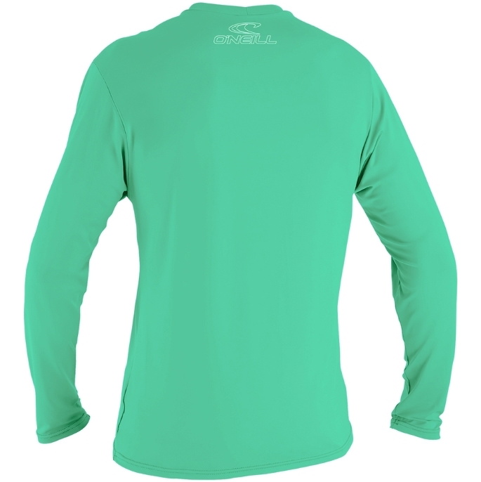 2026 O'Neill Youth Basic Skins Camiseta Rash De Manga Comprida 4341 - Light Aqua
